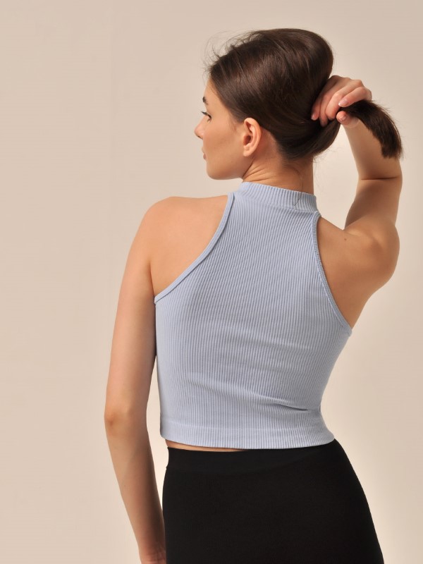 MY Топ женский TO061 TOP SLEEVELESS  RIB (1/100)